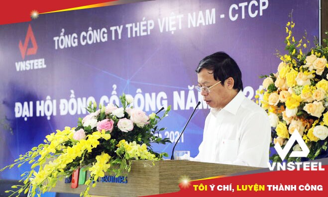 Mr. Nguyen Dinh Phuc - Deputy Secretary in charge of the Party Committee, Member of the Board of Directors, General Director of VNSTEEL