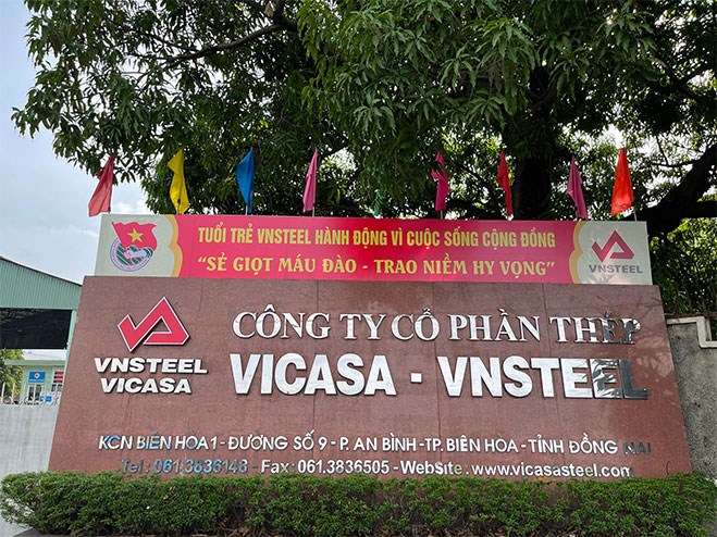 Công ty cổ phần thép VICASA - VNSTEEL