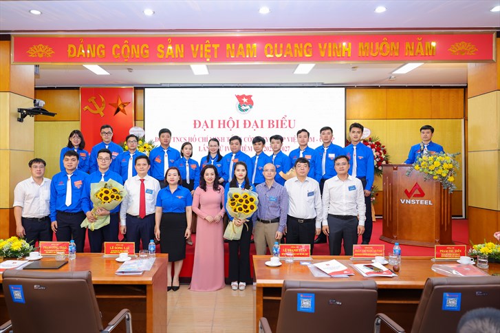 Đại hội đại biểu Đoàn TNCS Hồ Chí Minh Tổng công ty Thép Việt Nam-CTCP lần thứ IV, nhiệm kỳ 2022 - 2027