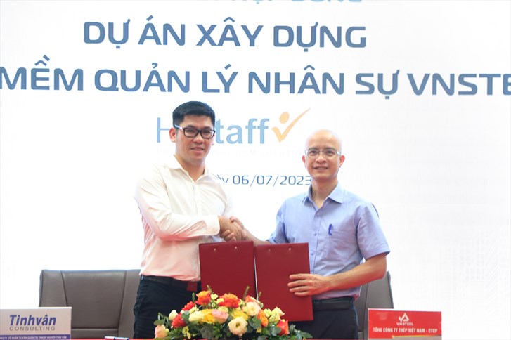 VNSTEEL triển khai phần mềm quản lý nhân sự