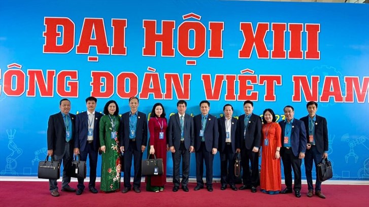 Chủ tịch Công đoàn VNSTEEL tái đắc cử Ban Chấp hành Tổng Liên đoàn Lao động Việt Nam khóa XIII
