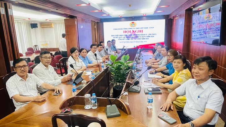 Công đoàn Tổng công ty Thép Việt Nam - CTCP: Tiếp tục đồng hành với người lao động
