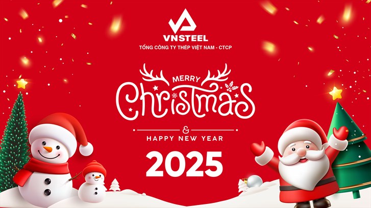 VNSTEEL - Merry Christmas and Happy New Year 2025!