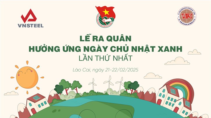 Lễ ra quân hưởng ứng Ngày Chủ Nhật xanh lần thứ nhất năm 2025