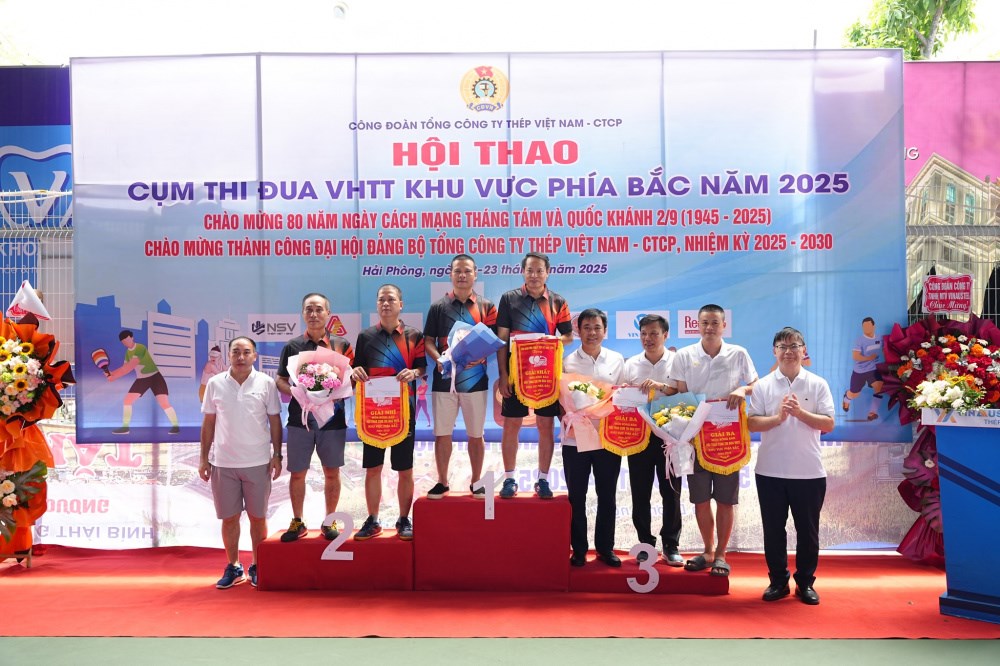 cong-doan-tong-cong-ty-thep-viet-nam-to-chuc-hoi-thao-cum-thi-dua-van-hoa---the-thao-khu-vuc-phia-bac-2025_68ad46c69fbef