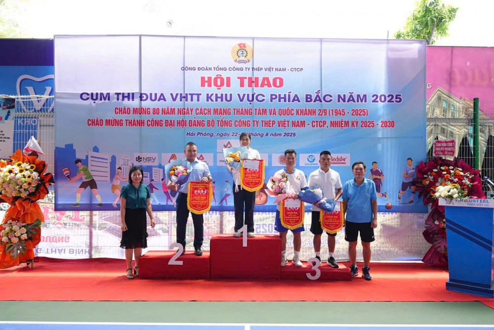 cong-doan-tong-cong-ty-thep-viet-nam-to-chuc-hoi-thao-cum-thi-dua-van-hoa---the-thao-khu-vuc-phia-bac-2025_68ad480c924cb