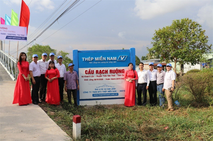 Thép Miền Nam gắn phát triển kinh doanh với trách nhiệm cộng đồng
