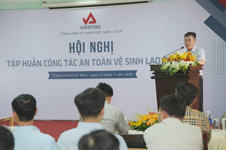 Tổng công ty Thép Việt Nam-CTCP: Nâng cao kỹ năng thực hành ATVSLĐ tại khu vực phía Nam năm 2026