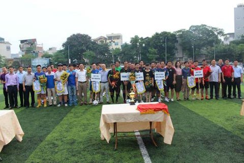 Giải bóng đá Tuổi trẻ VNSTEEL năm 2017 chào mừng kỷ niệm 10 năm Ngày thành lập Đảng bộ Tổng công ty