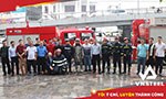 Cơ quan Tổng công ty Thép Việt Nam - CTCP tổ chức tập huấn diễn tập phương án chữa cháy và cứu nạn cứu hộ năm 2020