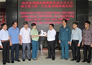 Công đoàn VNSTEEL trao đổi kinh nghiệm hoạt động tại Trung Quốc