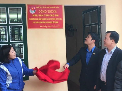 VNSTEEL bàn giao "Nhà bán trú cho em" tại Trường tiểu học số 2 Tằng Loỏng, Lào Cai