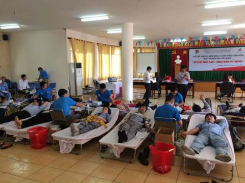 Ngày hội Hiến máu tình nguyện – Hành trình đỏ VNSTEEL năm 2017