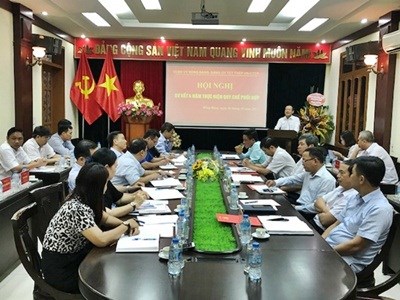 Sơ kết 4 năm thực hiện Quy chế phối hợp giữa Đảng ủy TCT Thép Việt Nam-CTCP với Quận ủy Hồng Bàng Hải Phòng