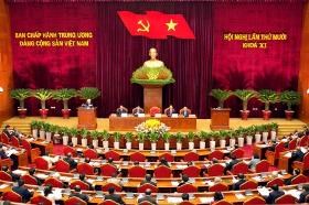 Lấy phiếu tín nhiệm các đồng chí Ủy viên Bộ Chính trị, Ban Bí thư khóa XI