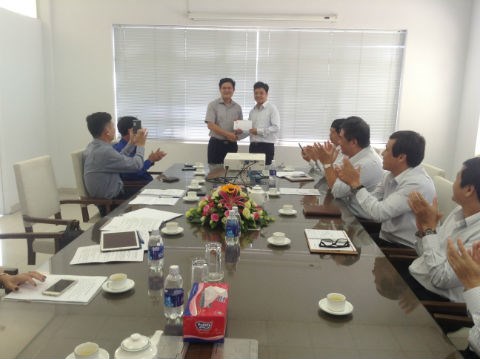 CÔNG ĐOÀN ‘‘VNSTEEL” Gắn biển 4 công trình chào mừng 20 năm ngày thành lập Công đoàn Tổng công ty Thép Việt Nam (04/01/1997 ~ 04/01/2017)